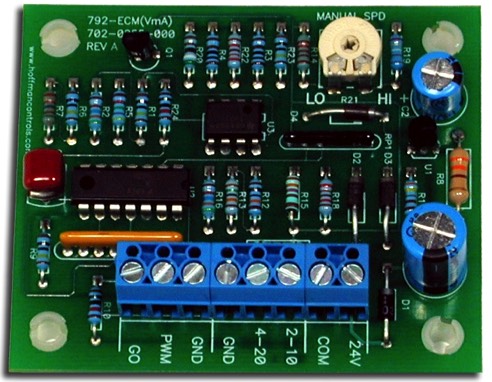 792-ECM(VmA) Fan Speed Control